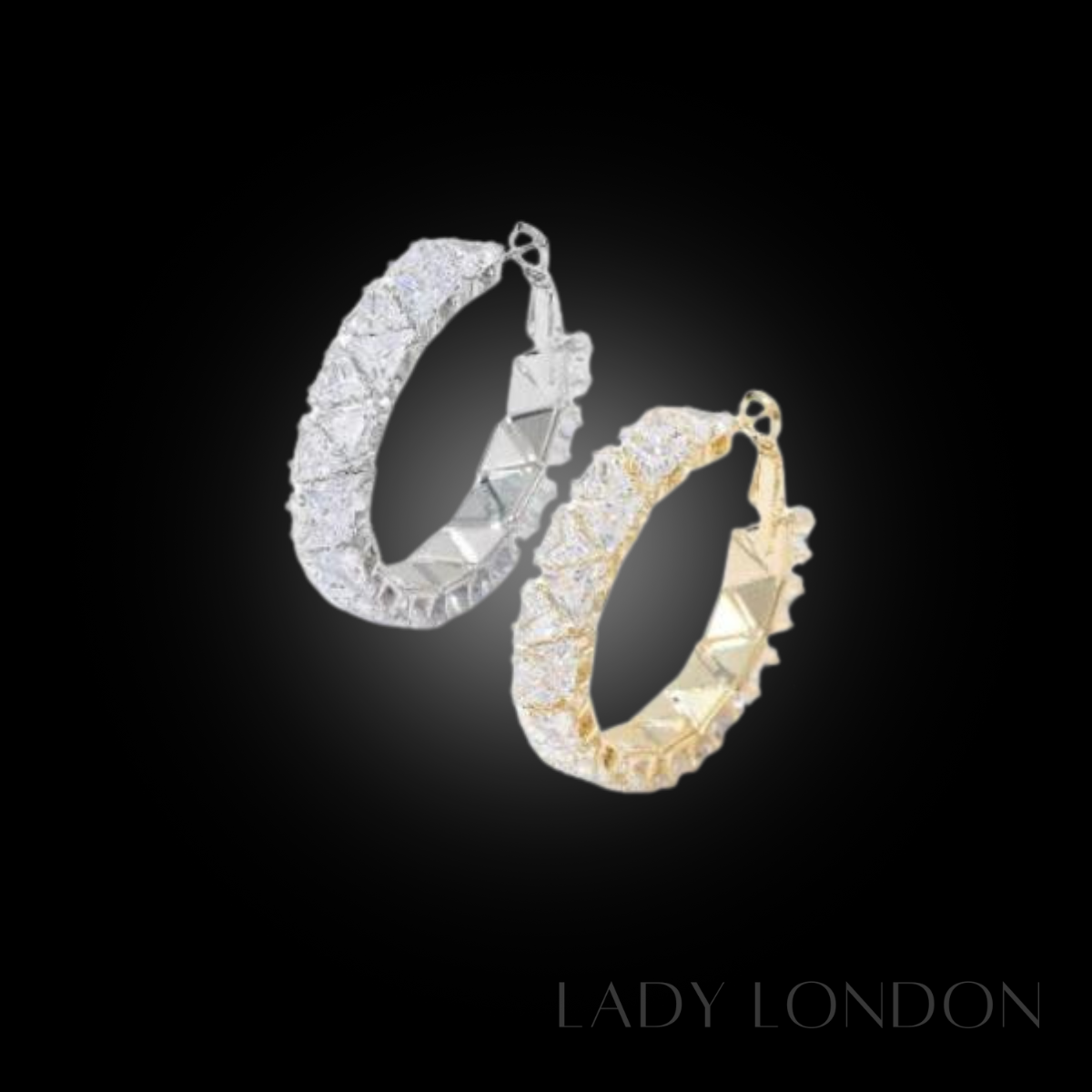 CiCi'De Jewelery Oorringen met steen